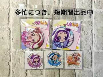 오쟈마녀 도레미 캔뱃지 아크릴 스탠드 도레미 온푸 아이코 하즈키