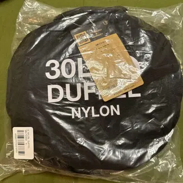 THE NORTH FACE 나일론 더플 30L (키즈) 블랙