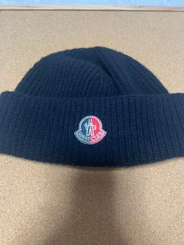 MONCLER 1952 블랙 니트 모자