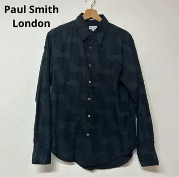 폴 스미스 런던 블랙 긴팔 셔츠 L [ 익명 배송 ]