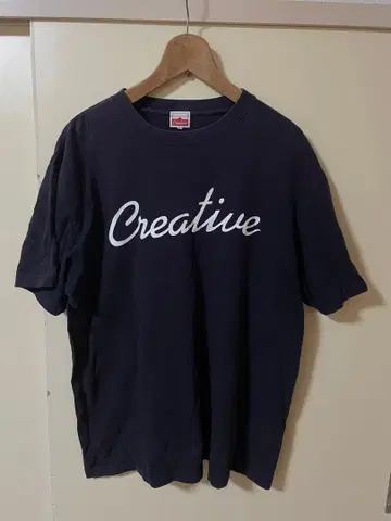 CreativeDrugStore SUMMIT 로고 티셔츠 네이비