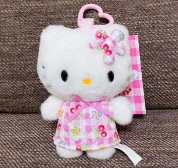헬로키티 마스코트 홀더 모두의 퀼트 봉제 인형 산리오
