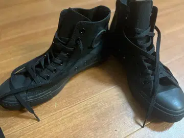 CONVERSE 블랙 하이컷 스니커즈 새상품