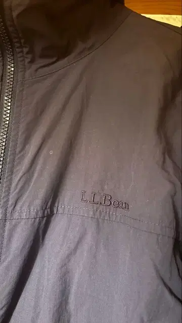 L.L.Bean 네이비 플리스 리버서블 자켓