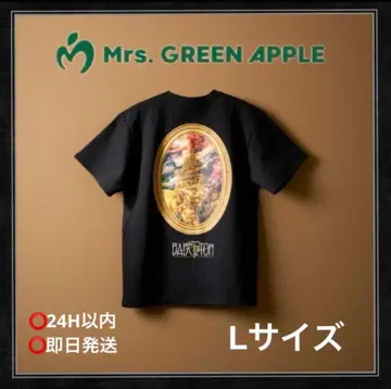 Mrs. GREEN APPLE 바벨탑 티셔츠 L 사이즈