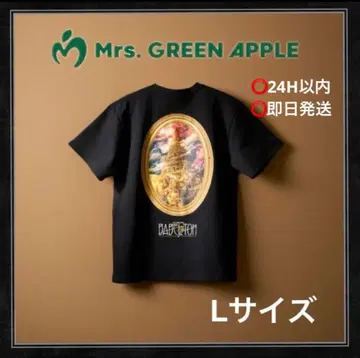 Mrs. GREEN APPLE 바벨탑 티셔츠 L 사이즈