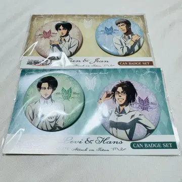 진격의 거인 캔뱃지 세트 무빅