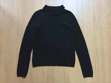 폭시 FOXEY 캐시미어 100% 카라 부착 니트 스웨터