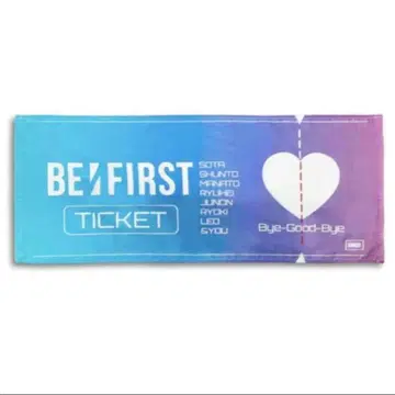 [ 새상품 미개봉 ] BE:FIRST Bye-Good-Bye 타월