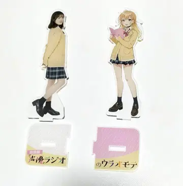 이토 미쿠 x 사토 유미코 아크릴 스탠드 성우 라디오의 이면 중고