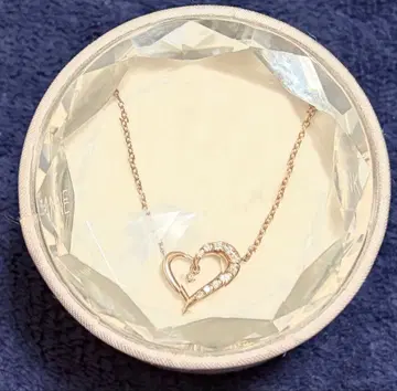 목걸이 핑크 골드 케이스 포함 새상품급, 무료배송!