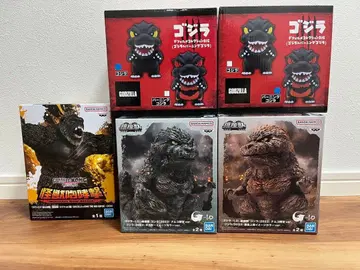 진좌수 고질라(2023) 버닝고질라 킹콩 피규어 세트
