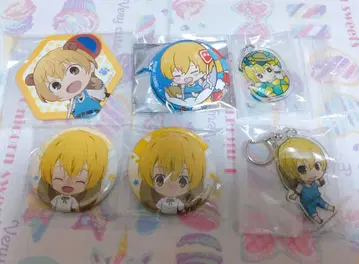 문호 스트레이독스 미야자와 겐지 캔뱃지 아크링 키링