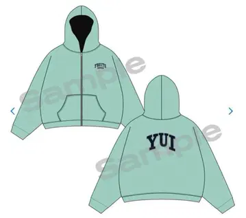 FC 한정판 사쿠라이 유이 최애 후드티