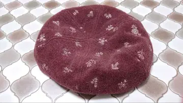 SM2 작은 꽃 자수 베레모