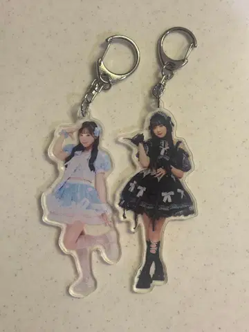 pixelribbon 픽리보 하야마 시즈쿠 아크릴 키링 2종 원맨 할로윈