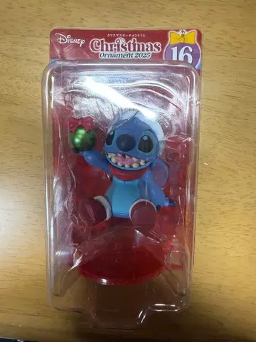 디즈니 해피 복권 크리스마스 오너먼트 스티치