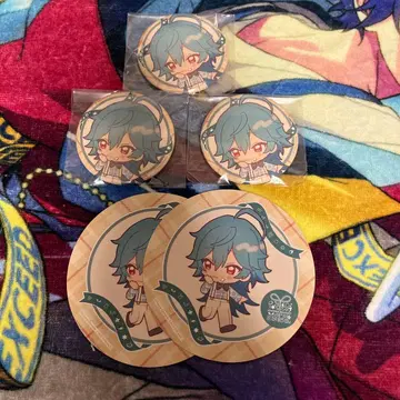 앙스타 애니카페 라이카 캔뱃지