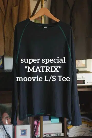 [ Special ] USA MATRIX 블랙 긴팔 티셔츠 무비T