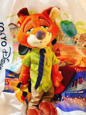 주토피아 닉 봉제 인형 디즈니 디즈니랜드