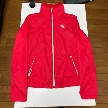 Abercrombie&Fitch 아바클로 나일론 자켓 M 레드