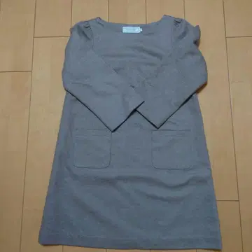 Couture brooch 코코아색 원피스 38