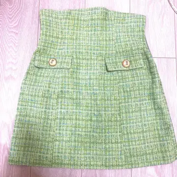 eimy istoire 트위드 숏 자켓 셋업 스커트만