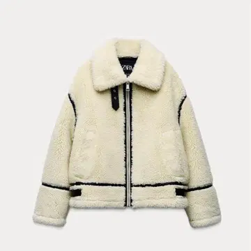 ZARA ZW 컬렉션 보아 무스탕 자켓