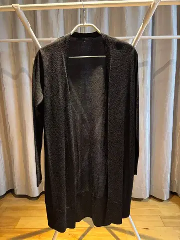 m's select 블랙 가디건 36