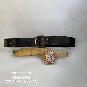 THE CRACKER 블랙 가죽 벨트 L 사이즈