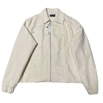 [택 포함 미사용 새상품] ZARA 크림색 자켓 베이지 코튼 자켓