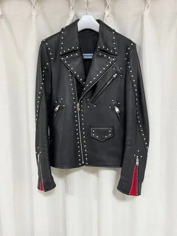 Paul Smith 페더 더블 라이더스 가죽 S