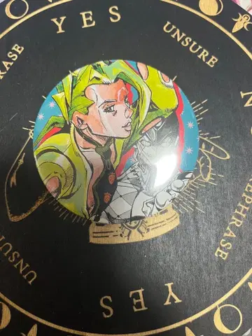 죠죠의 기묘한 모험 죠죠전 캔뱃지 후고