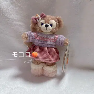 신상 홍콩 디즈니랜드 겨울 크리스마스 셰리 메이 봉제 인형 키체인