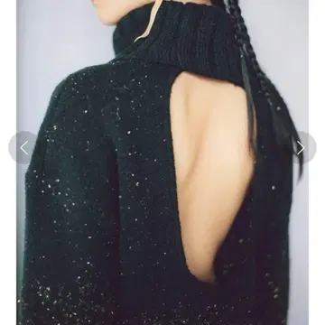 KEITA MARUYAMA 그라데이션 라메 니트 원피스