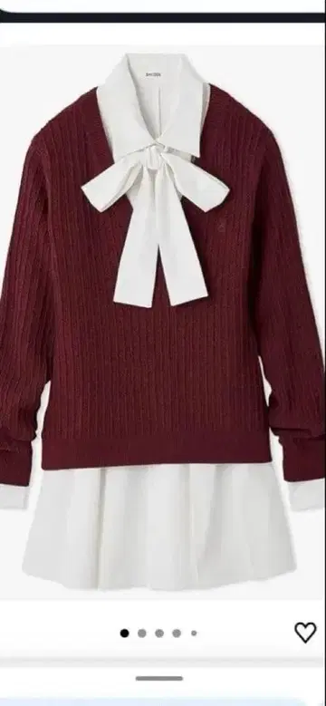 스나이델 셔츠 콤비 튜닉 SWNT254231 여성용