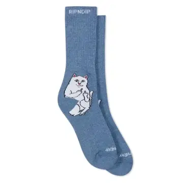 [ RIPNDIP ] LardNarmalSocks LightSlate
