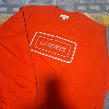 LACOSTE 라코스테 리플렉티브 크루넥 스웨트 셔츠