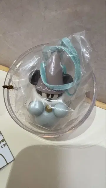 디즈니 크리스마스 2025 릴린린 캡슐 토이 브라운 베이지