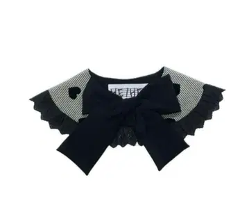 HEIHEI 하트 체크 탈부착 카라