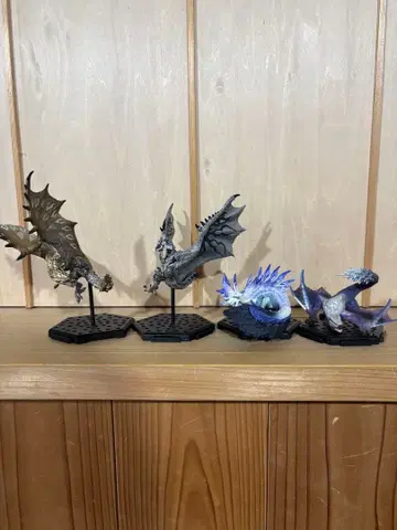 몬스터 헌터 피규어 빌더 스탠다드 모델 Plus 레어종 4체