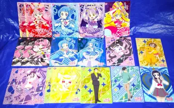 너와 아이돌 프리큐어 클리어 카드 컬렉션 껌 18장 세트