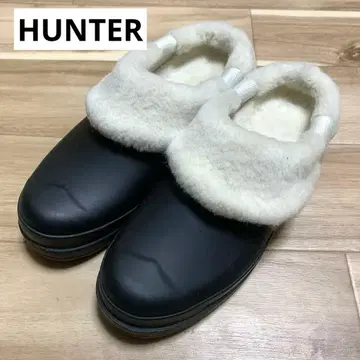 HUNTER 여성용 크로그 블랙 UK5 24cm