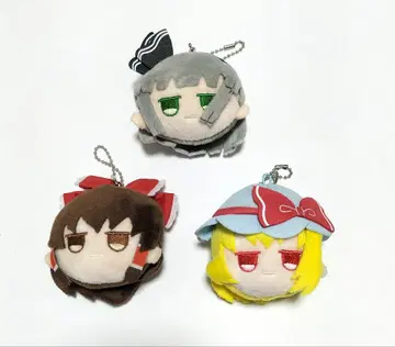 동방 Project 페이스 봉제 인형 키링 세트 새상품급 중고