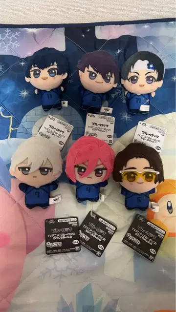 블루 록 SD 인형 vol.7 vol.8 6종 세트