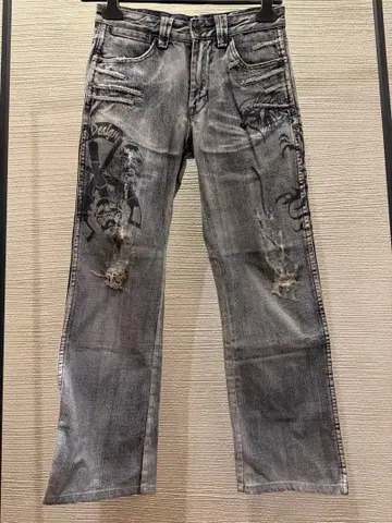 00s archive japanese label flare denim