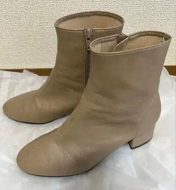 새상품급/rode sko/숏부츠/그레이 베이지