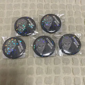 [ 최저가 ] 하이큐 미야 아츠무 올스타 캔뱃지 블랙 쟈칼