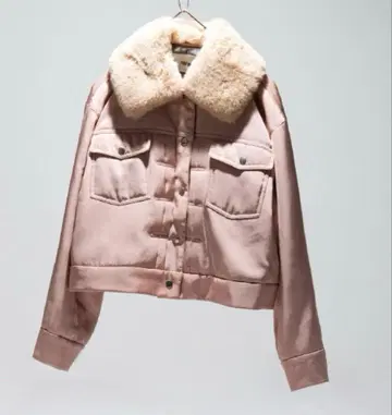 FURFUR 에코 퍼 카라 패디드 G 자켓 밀리터리 3M