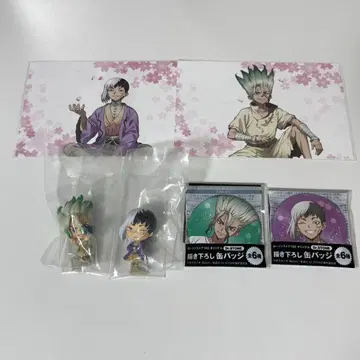 Dr.STONE 아사기리 겐, 이시가미 센쿠 캔뱃지 특전 엽서